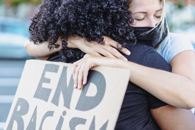 Trust-Based Giving to Combat Racism